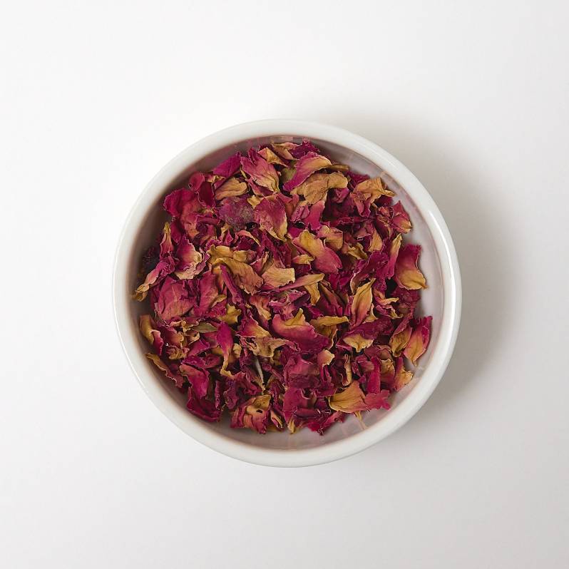 Red Rose Petals, Dried