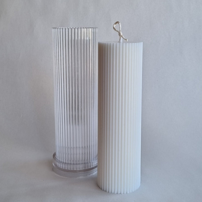 Flat Ribbed Mold (20cm)