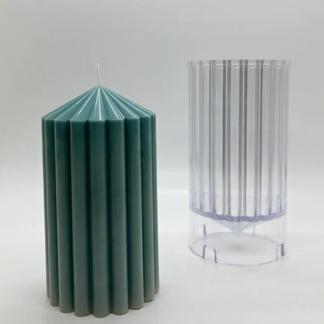 Acrylic Ribbed Mold (Short)