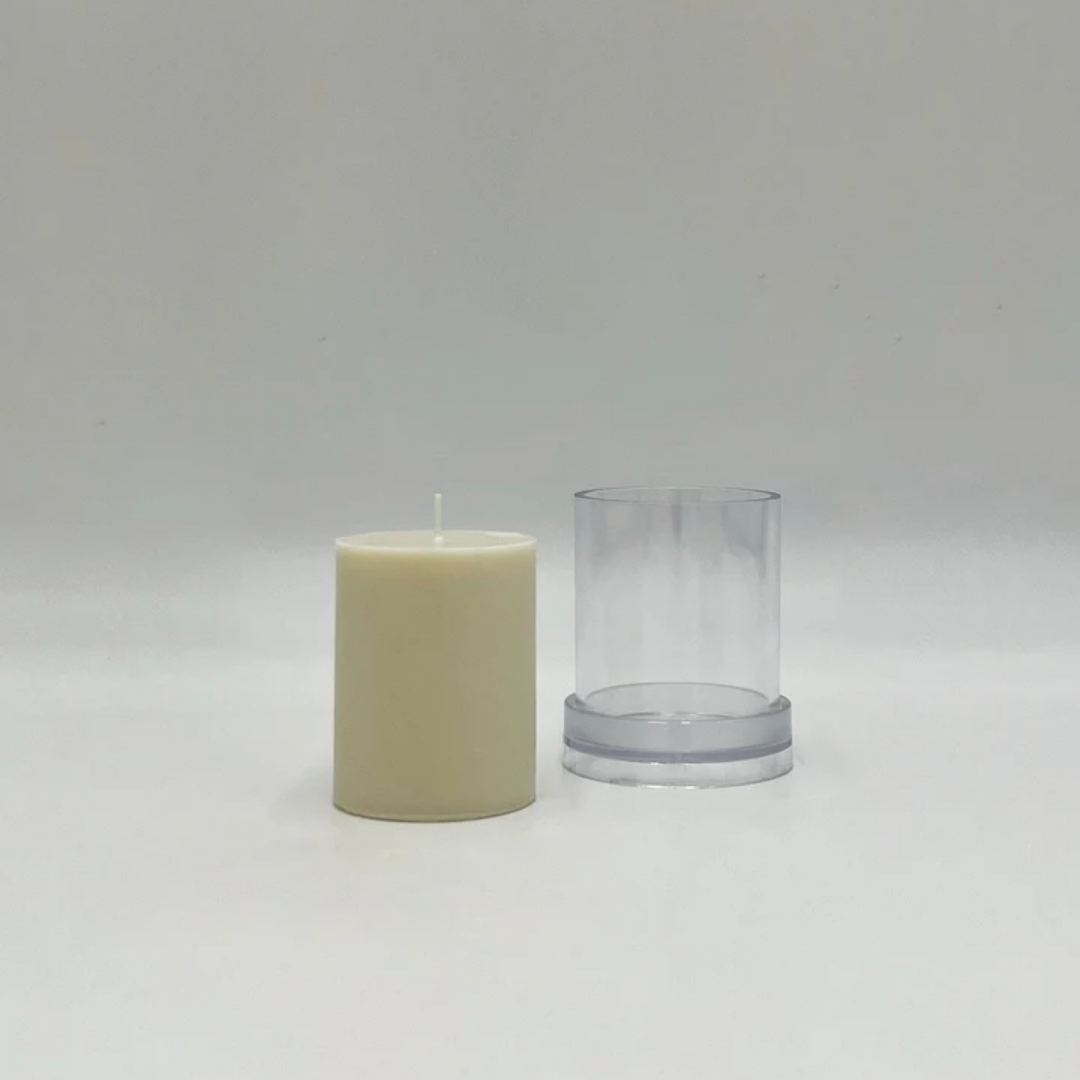 Smooth Cylinder Acrylic Mold (short)