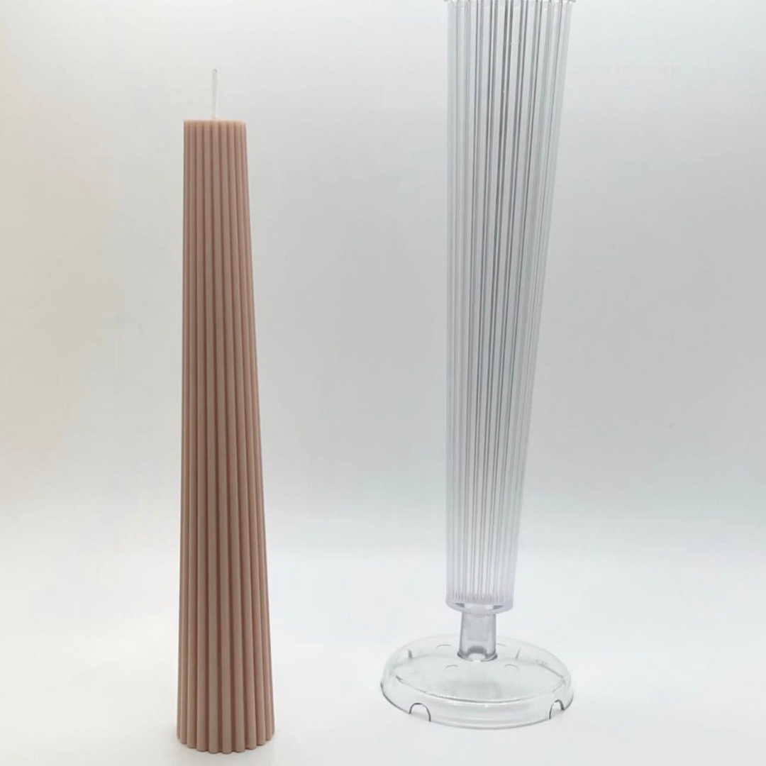 Cone Dinner Ribbed Mold