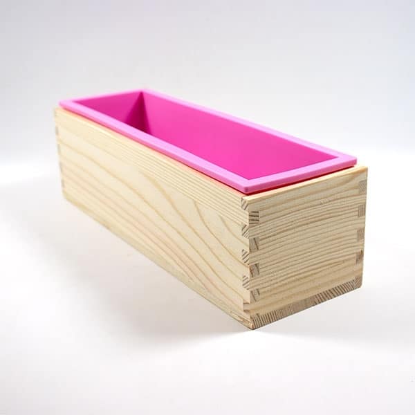 Soap Mould - Loaf with Wooden Support Box